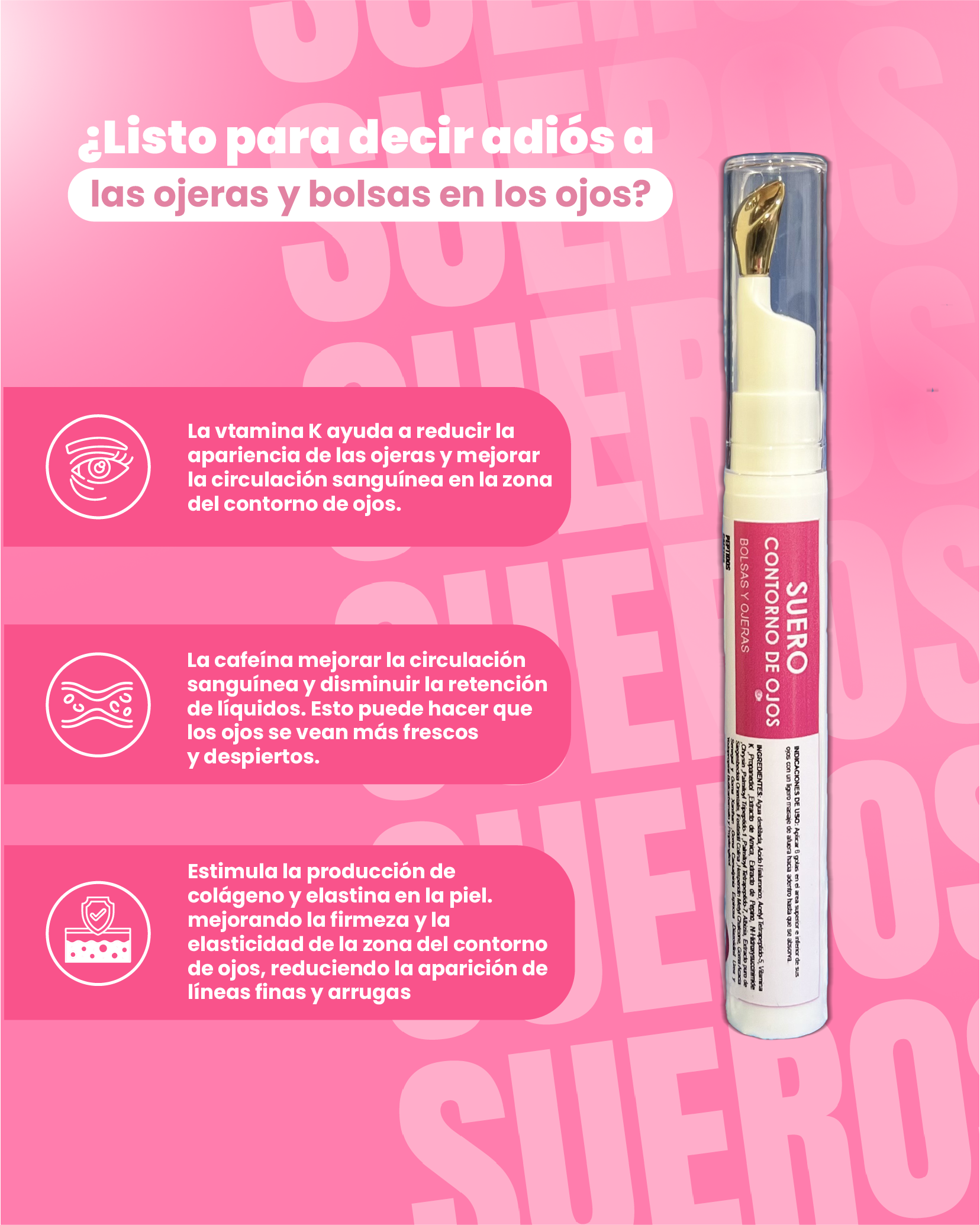 SUERO CONTORNO DE OJOS