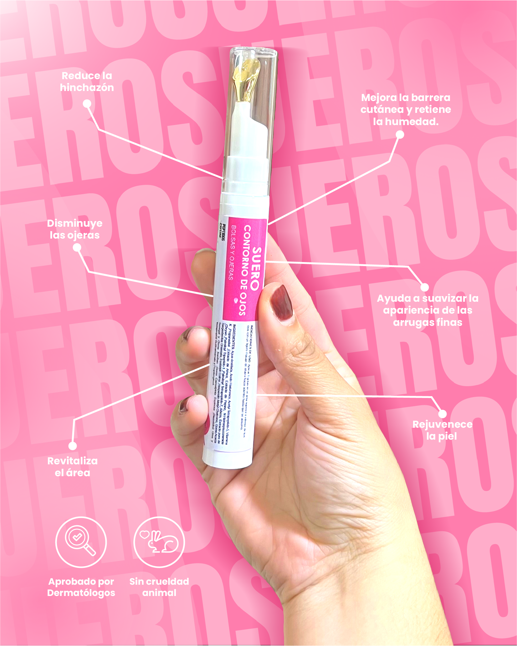 SUERO CONTORNO DE OJOS